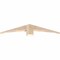Ekena Millwork Bellingham Smooth Timber Gable Bracket, Douglas Fir, 48"W x 10"H x 1 1/2"D x 5 1/2"F, 5/12 Pitch GBW048X10X0206BEL00SDF - alternate 2
